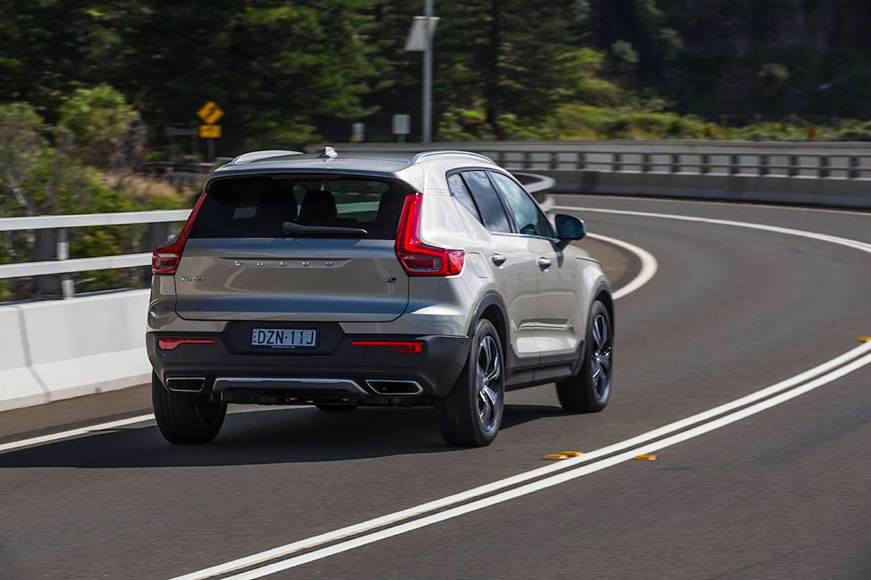 The Volvo provides the calmest and most comfortable experience in the back seat.